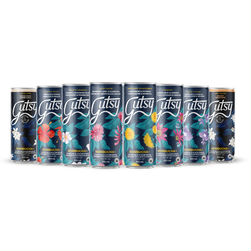 KOMBUCHA+ | MIXED CASE | 8 PACK x 355ml