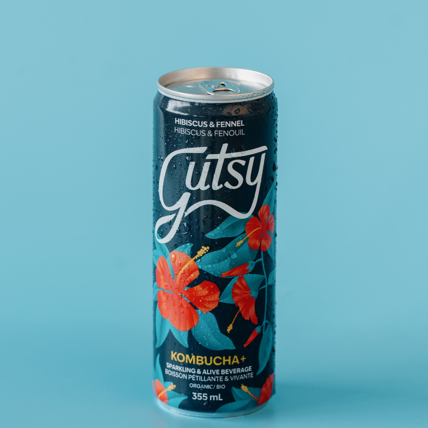 KOMBUCHA+ | HIBISCUS &amp; FENNEL | 8 PACK x 355ml