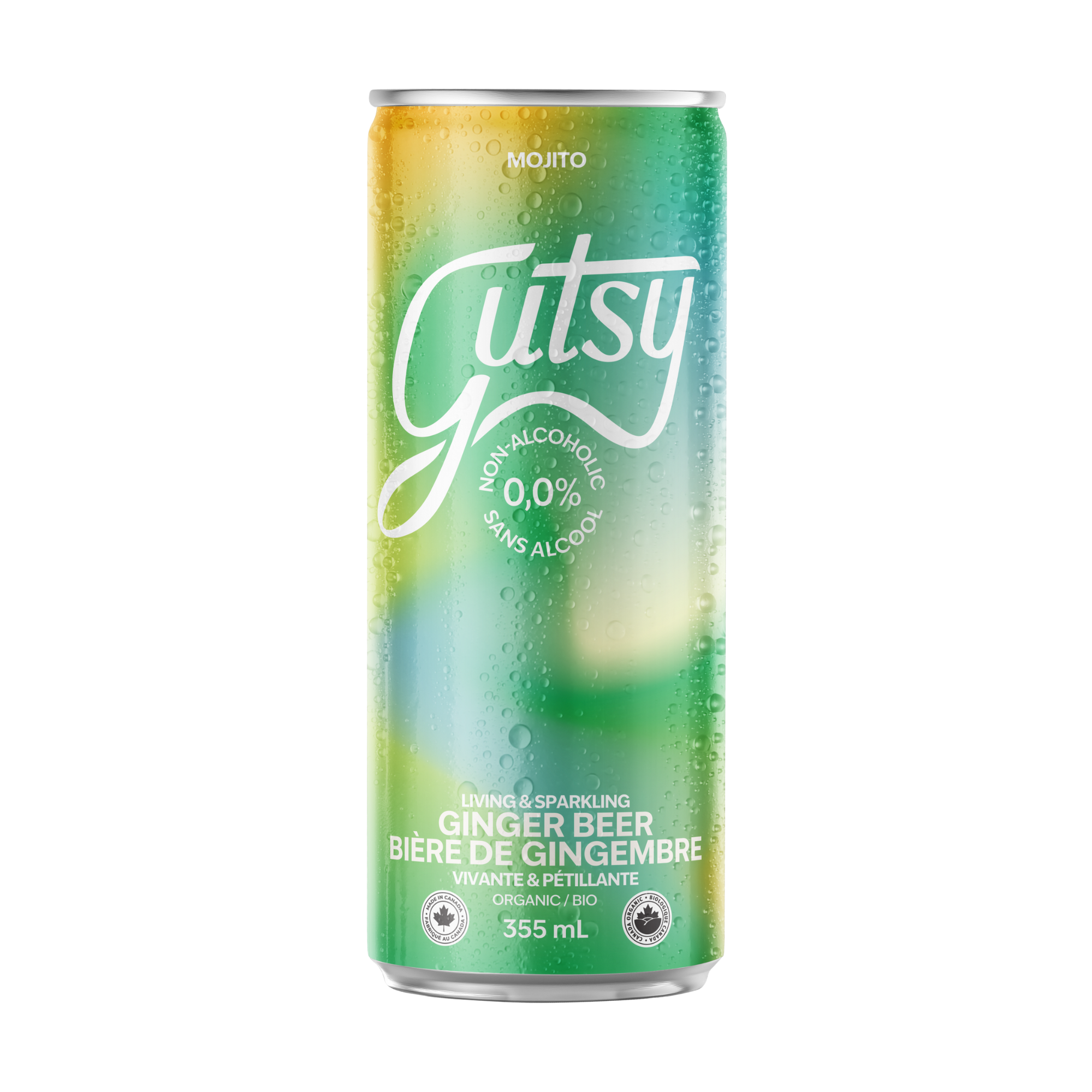 BIÈRE DE GINGEMBRE| MOJITO | CAISSE DE 8 x 355ml