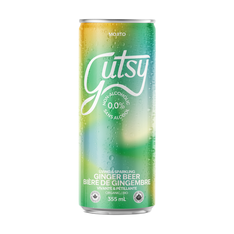 BIÈRE DE GINGEMBRE| MOJITO | CAISSE DE 8 x 355ml
